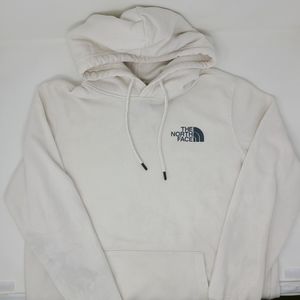 The North Face Womens Off White Never Stop Exploring Hoodie Logo size Medium